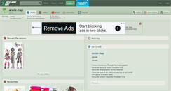Desktop Screenshot of annie-may.deviantart.com