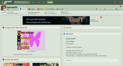Desktop Screenshot of kulovers09.deviantart.com