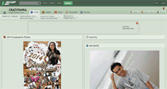 Desktop Screenshot of crazyfawka.deviantart.com