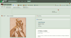 Desktop Screenshot of gabrielsenpai.deviantart.com