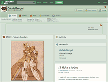 Tablet Screenshot of gabrielsenpai.deviantart.com