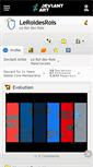 Mobile Screenshot of leroidesrois.deviantart.com