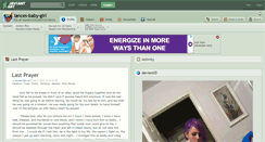 Desktop Screenshot of lances-baby-girl.deviantart.com