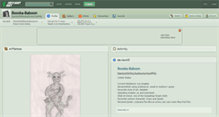 Desktop Screenshot of booska-baboon.deviantart.com