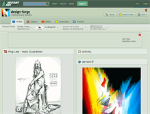 Tablet Screenshot of design-forge.deviantart.com