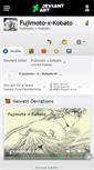 Mobile Screenshot of fujimoto-x-kobato.deviantart.com