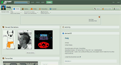 Desktop Screenshot of maig.deviantart.com