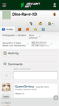 Mobile Screenshot of dino-rawr-xd.deviantart.com
