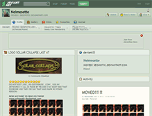 Tablet Screenshot of neimesette.deviantart.com