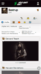 Mobile Screenshot of bastrup.deviantart.com