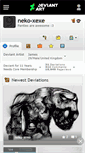 Mobile Screenshot of neko-xexe.deviantart.com