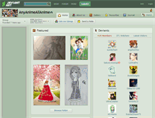 Tablet Screenshot of anyanimeallanime.deviantart.com