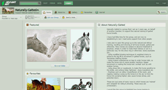 Desktop Screenshot of naturally-gaited.deviantart.com