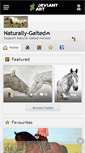 Mobile Screenshot of naturally-gaited.deviantart.com