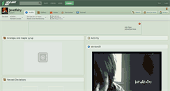 Desktop Screenshot of javelfairy.deviantart.com