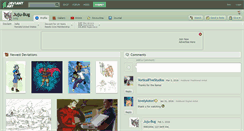 Desktop Screenshot of juju-bug.deviantart.com