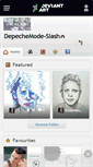 Mobile Screenshot of depechemode-slash.deviantart.com