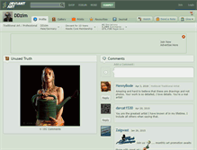 Tablet Screenshot of ddzim.deviantart.com