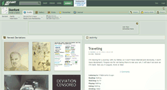 Desktop Screenshot of donfont.deviantart.com