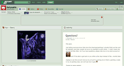 Desktop Screenshot of melyssah6.deviantart.com