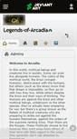 Mobile Screenshot of legends-of-arcadia.deviantart.com