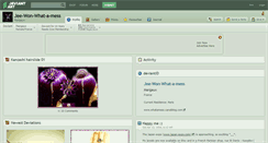 Desktop Screenshot of jee-won-what-a-mess.deviantart.com
