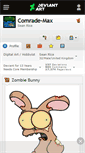 Mobile Screenshot of comrade-max.deviantart.com