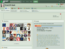 Tablet Screenshot of dreamon-mpak.deviantart.com