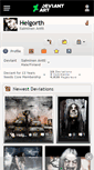 Mobile Screenshot of helgorth.deviantart.com