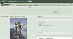 Desktop Screenshot of gryphelyse.deviantart.com