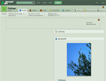 Tablet Screenshot of dakaan.deviantart.com