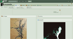 Desktop Screenshot of manuelpadilla.deviantart.com