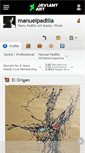 Mobile Screenshot of manuelpadilla.deviantart.com