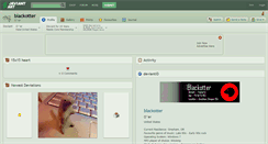 Desktop Screenshot of blackotter.deviantart.com