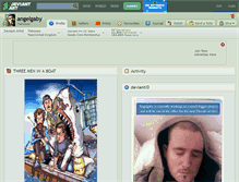 Tablet Screenshot of angelgaby.deviantart.com