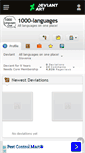 Mobile Screenshot of 1000-languages.deviantart.com