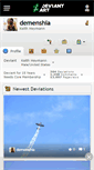 Mobile Screenshot of demenshia.deviantart.com