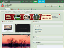 Tablet Screenshot of amitkool21.deviantart.com