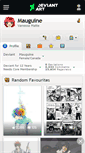 Mobile Screenshot of mauguine.deviantart.com
