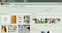 Desktop Screenshot of giantblackcat.deviantart.com