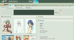 Desktop Screenshot of ahon77.deviantart.com