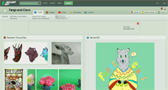 Desktop Screenshot of fangs-and-claws.deviantart.com