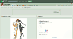 Desktop Screenshot of cafe-chaos.deviantart.com