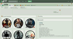 Desktop Screenshot of mohitg.deviantart.com