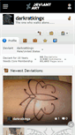Mobile Screenshot of darkratkingx.deviantart.com