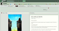 Desktop Screenshot of fyreant.deviantart.com