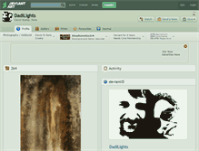 Tablet Screenshot of dadilights.deviantart.com