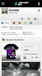 Mobile Screenshot of orchliet.deviantart.com
