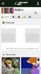 Mobile Screenshot of fcdc.deviantart.com