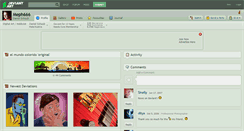 Desktop Screenshot of meph666.deviantart.com